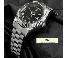 HK1195 ROLEX DAY DATE GÜMÜŞ KASA